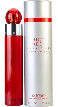 Perfume 360° Red Perry Ellis Eau De Toilette 100 Ml Hombre