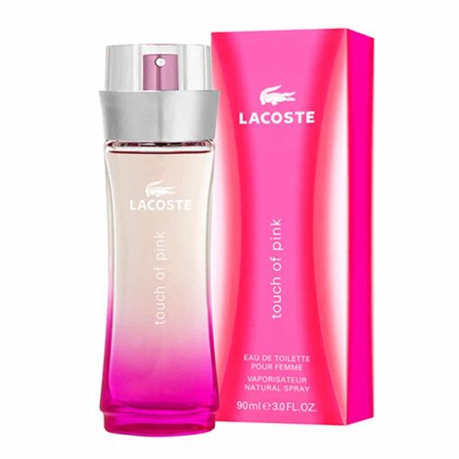 Perfume Touch Of Pink De Lacoste 90 Ml Eau De Toilette Mujer
